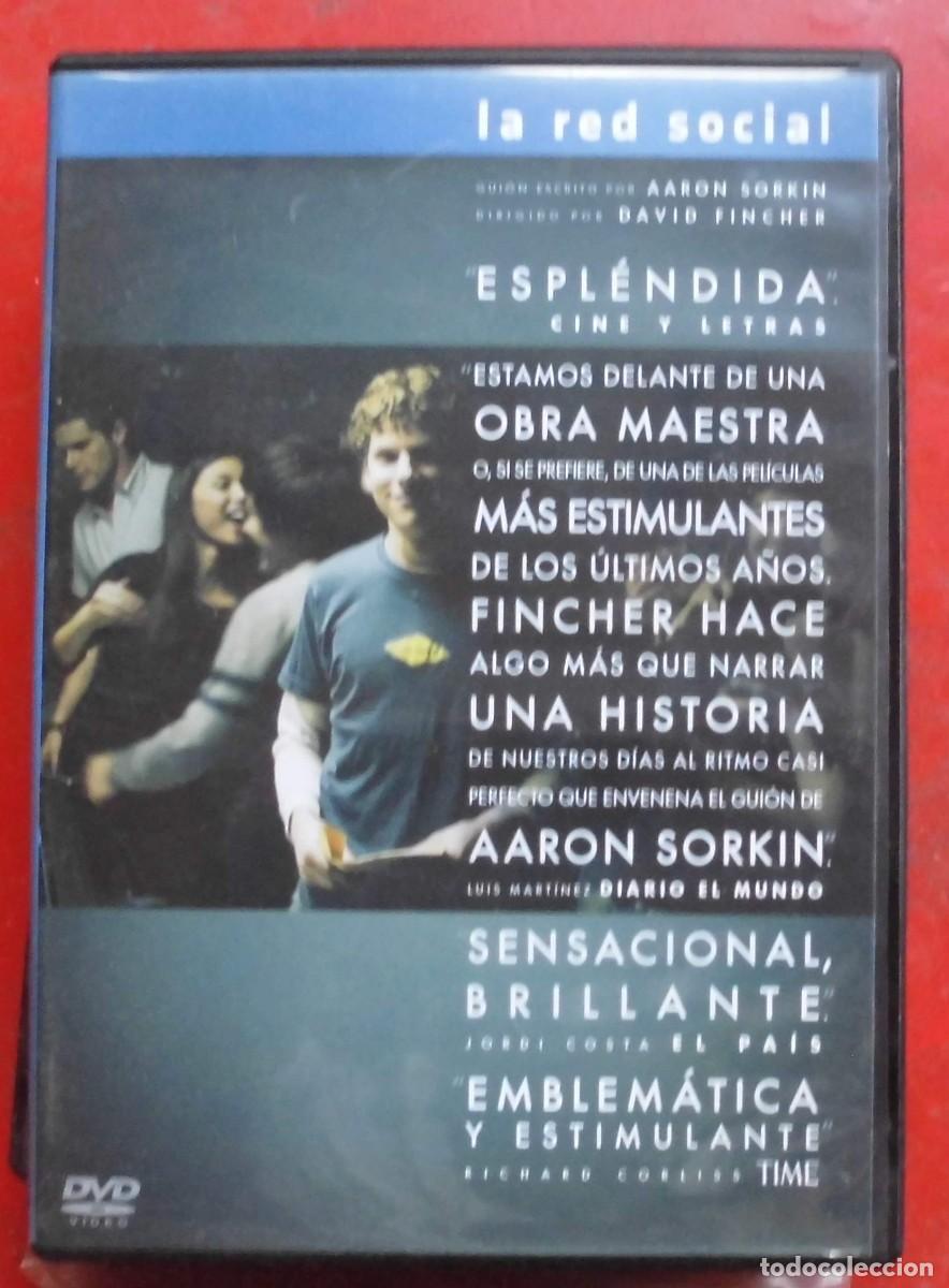 Cine: LA RED SOCIAL. DVD EN BUEN ESTADO