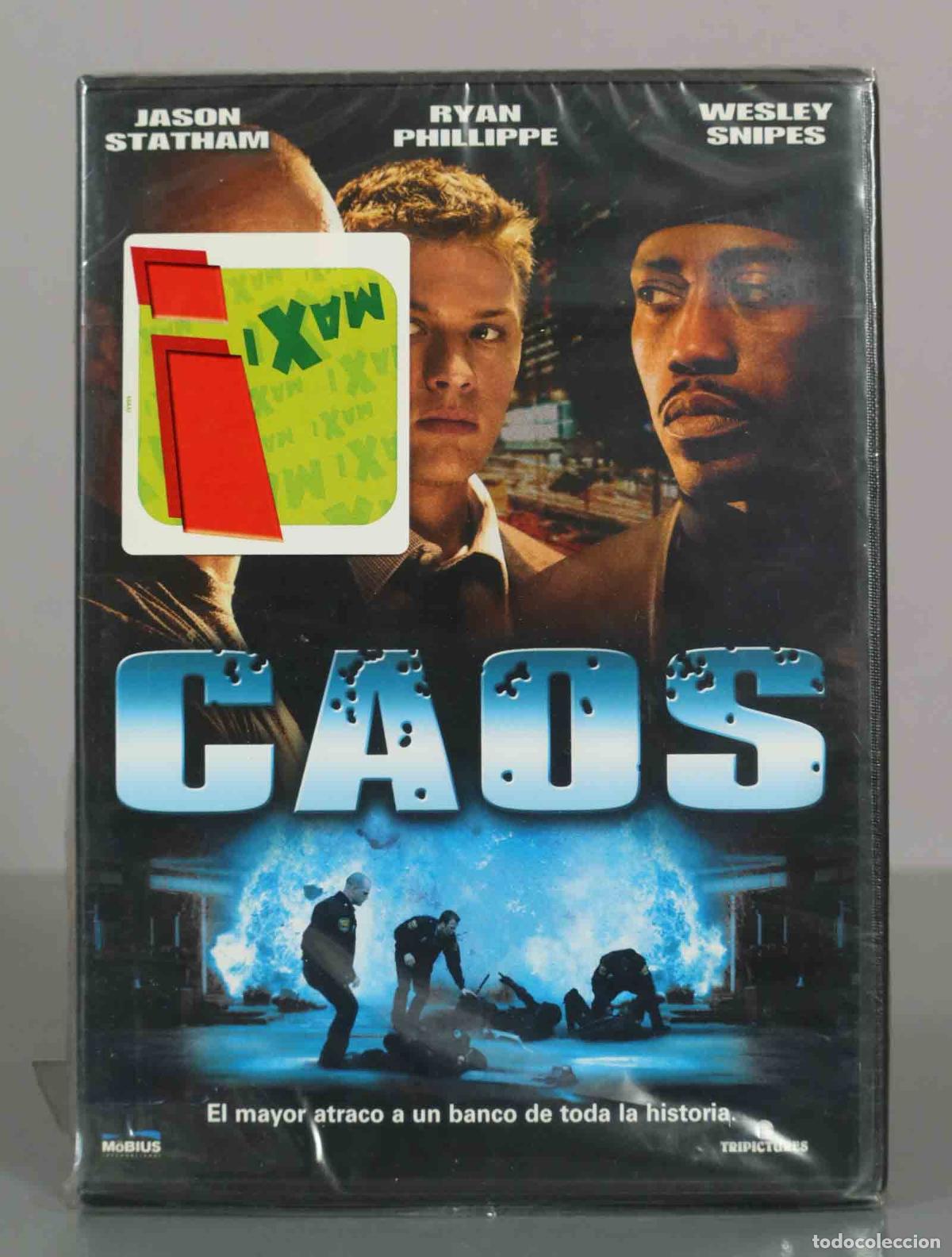Cine: DVD. Caos - Tony Giglio, Jason Statham, Ryan Phillippe, Wesley Snipes PRECINTADO