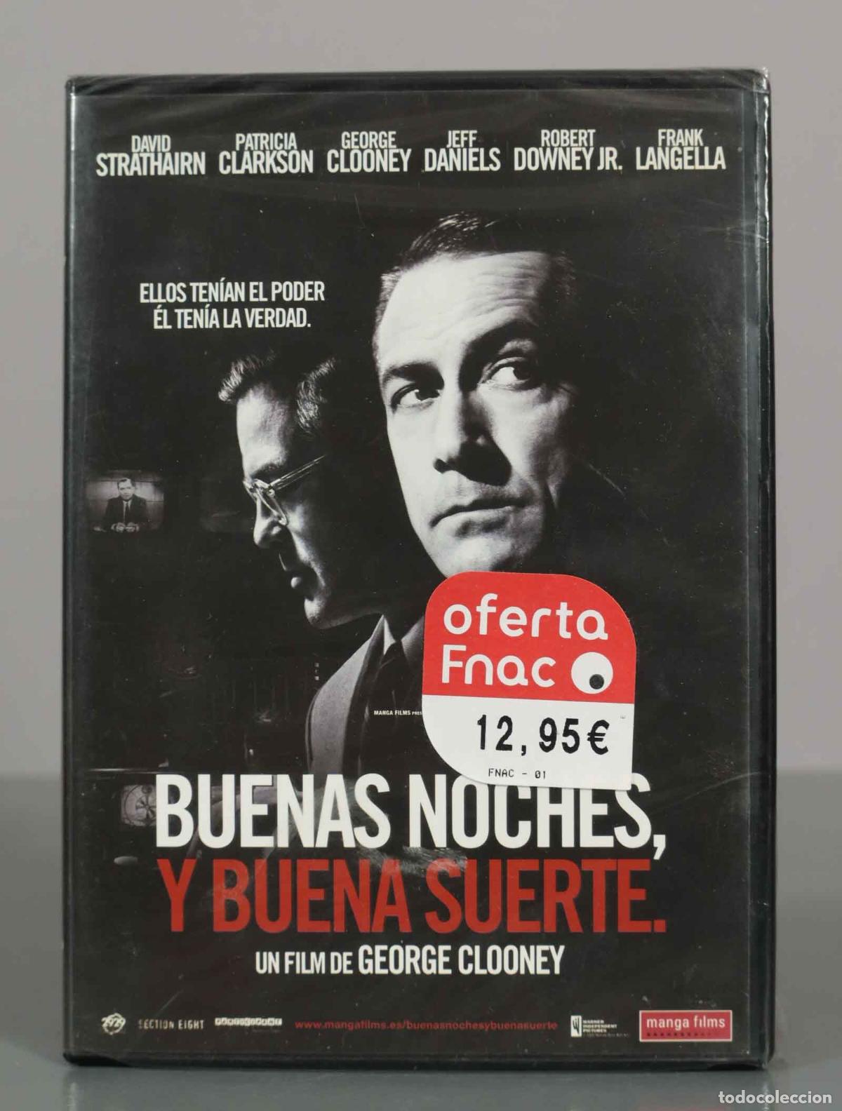 Cine: DVD. Buenas noches, y buena suerte - George Clooney, David Strathairn, Patricia Clarkson, PRECINTAD
