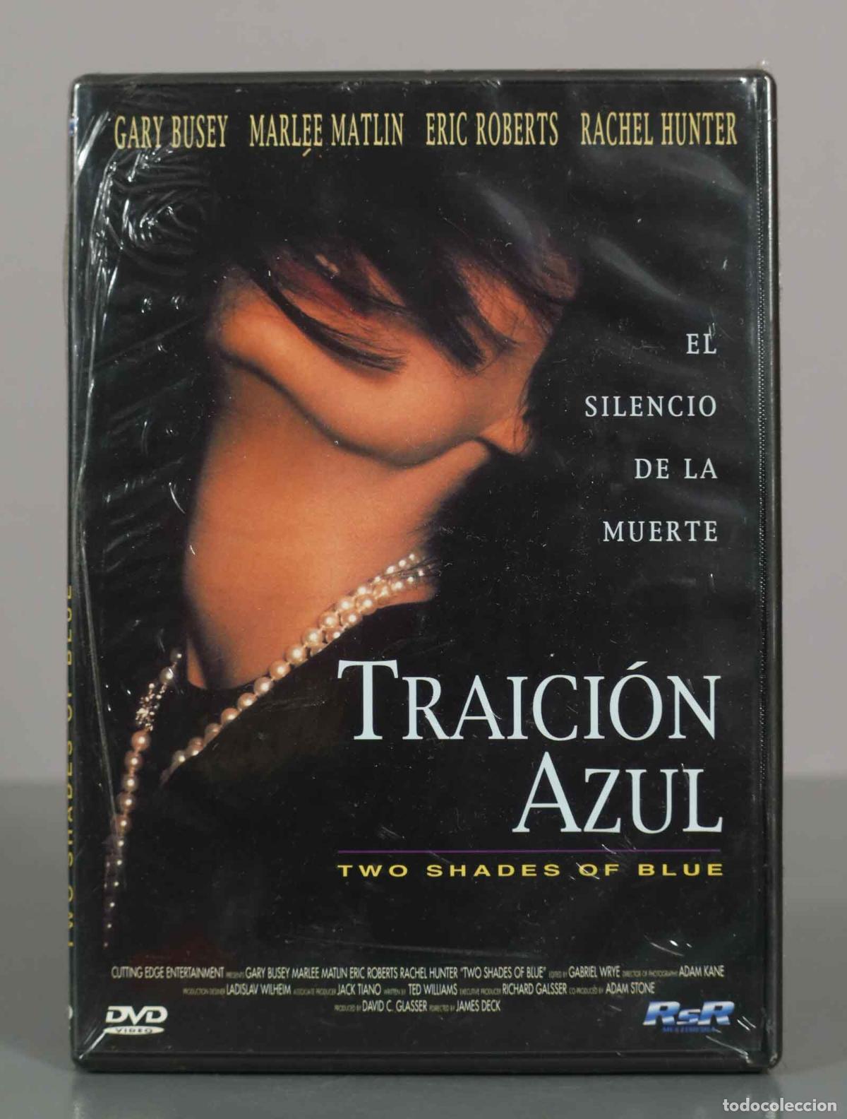 Cine: DVD. Traici&oacute;n Azul - Two Shades of Blue - James D. Deck, Gary Busey, Marlee Matlin, Eric R PRECINTAD