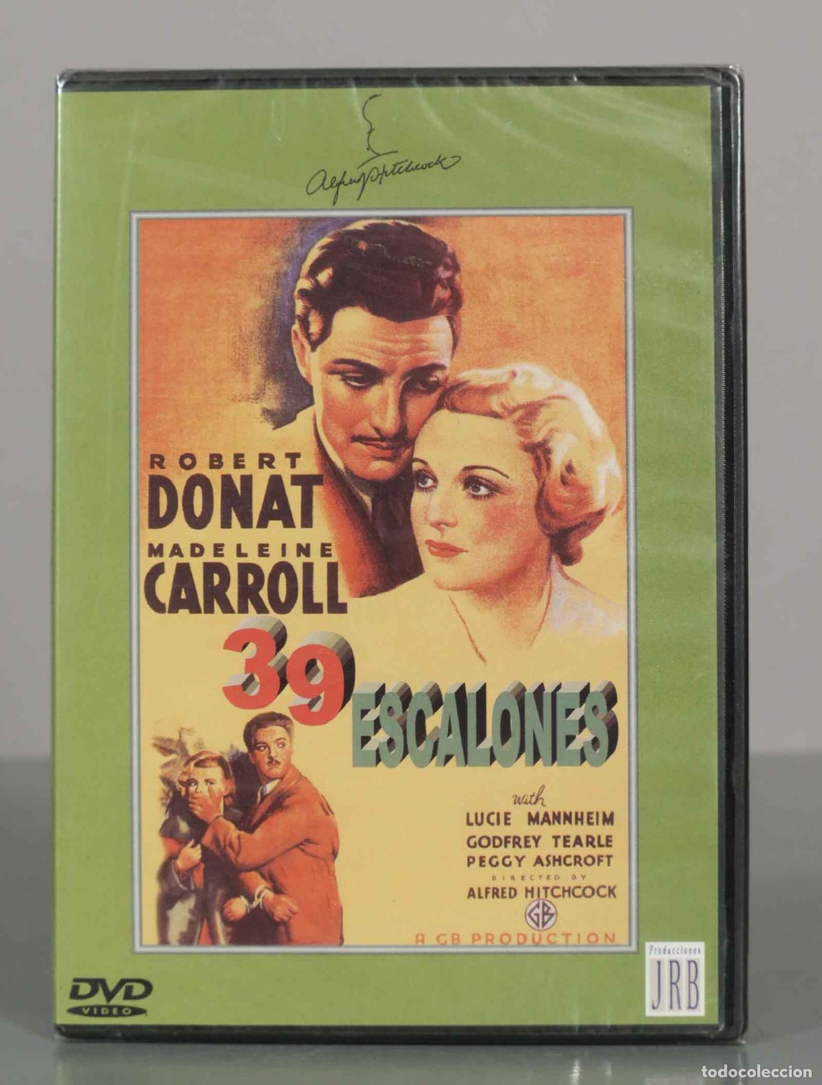 Cinema: DVD. 39 Escalones - Alfred Hitchcock, Robert Donat, Madeleine Carroll PRECINTADO