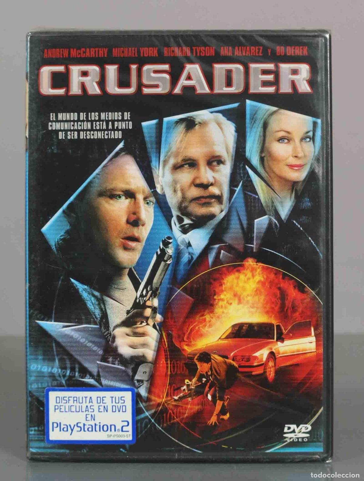 Cine: DVD. Crusader - Bryan Goeres, Andrew McCarthy, Michael York, Richard Tyson, Bo Derek, Ana PRECINTAD