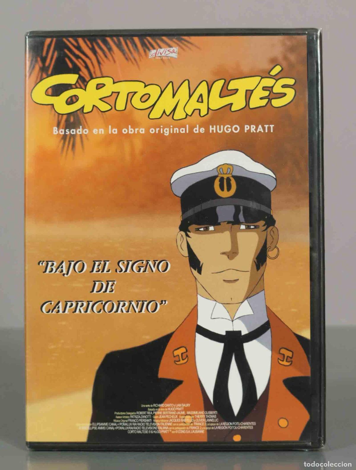 Cine: DVD. Corto Malt&eacute;s - Bajo el Signo de Capricornio - Hugo Pratt - Richard Danto, Liam Saury PRECINTADO