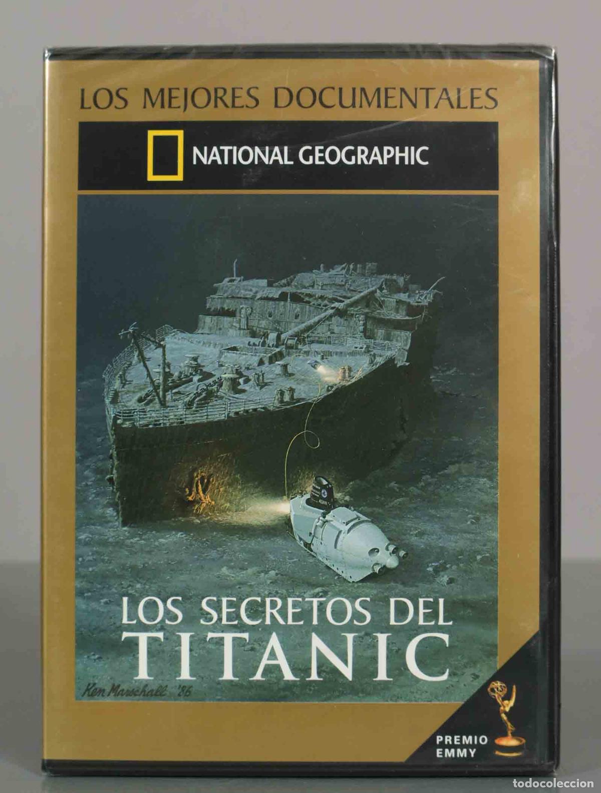Cine: DVD. Los Secretos del Titanic - National Geographic - Robert Ballard, Martin Sheen PRECINTADO