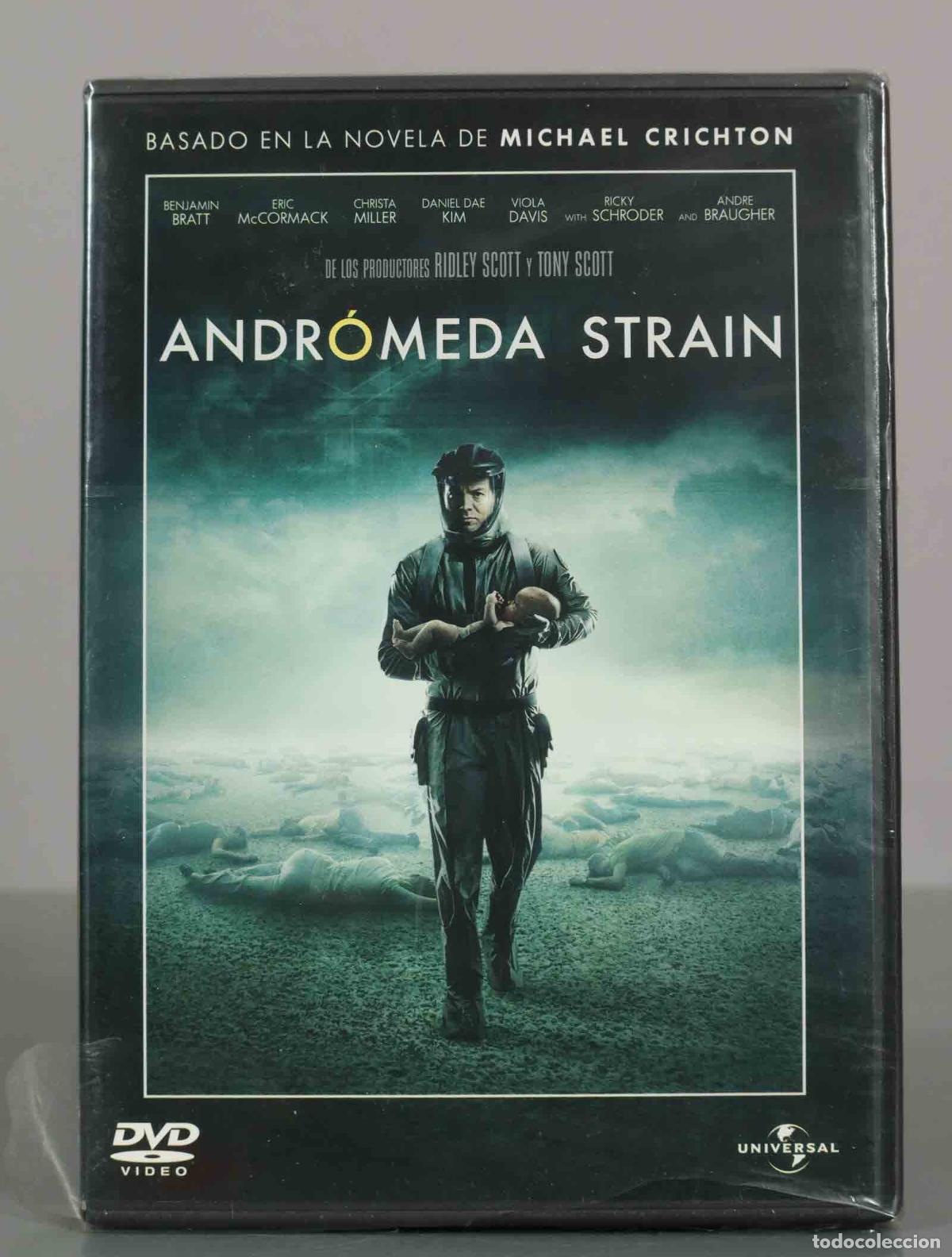 Cine: DVD. The Andromeda Strain - Michael Crichton - Benjamin Bratt, Eric McCormack PRECINTADO