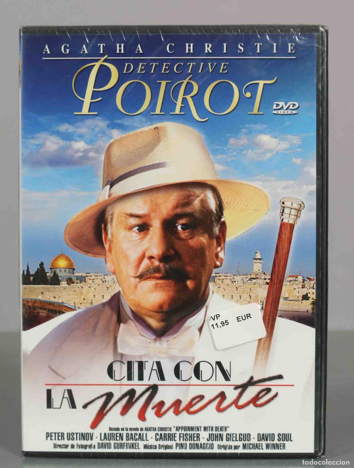Cine: DVD. Cita con la muerte - Michael Winner, Peter Ustinov, Lauren Bacall, Carrie Fisher PRECINTADO