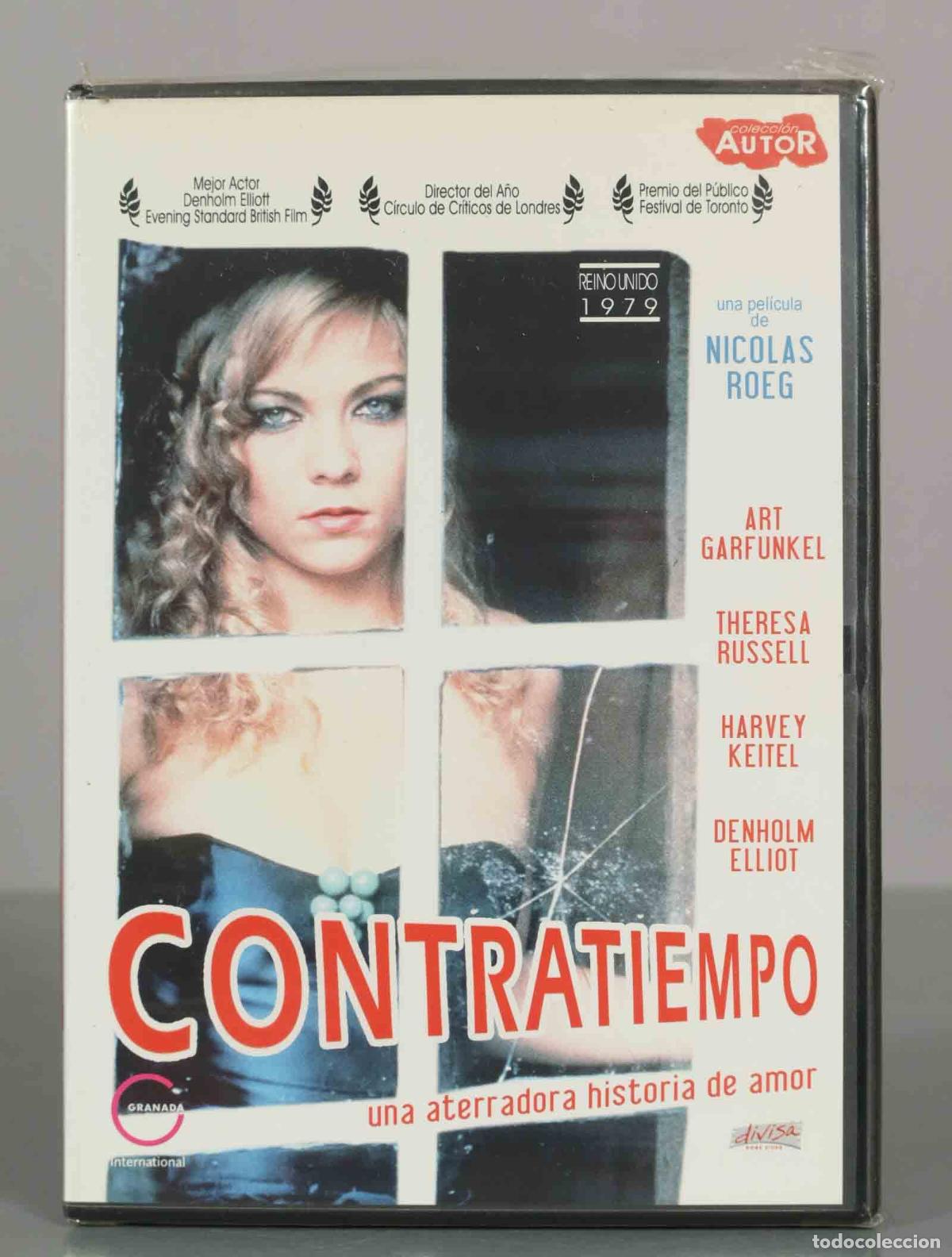 Cine: DVD. Contratiempo - Nicolas Roeg, Art Garfunkel, Theresa Russell, Harvey Keitel, Denholm E PRECINTAD