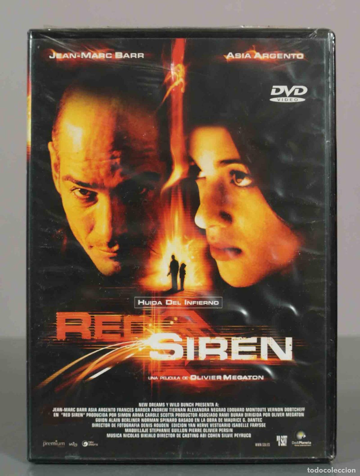 Cinema: DVD. Red Siren - Olivier Megaton, Jean-Marc Barr, Asia Argento PRECINTADO