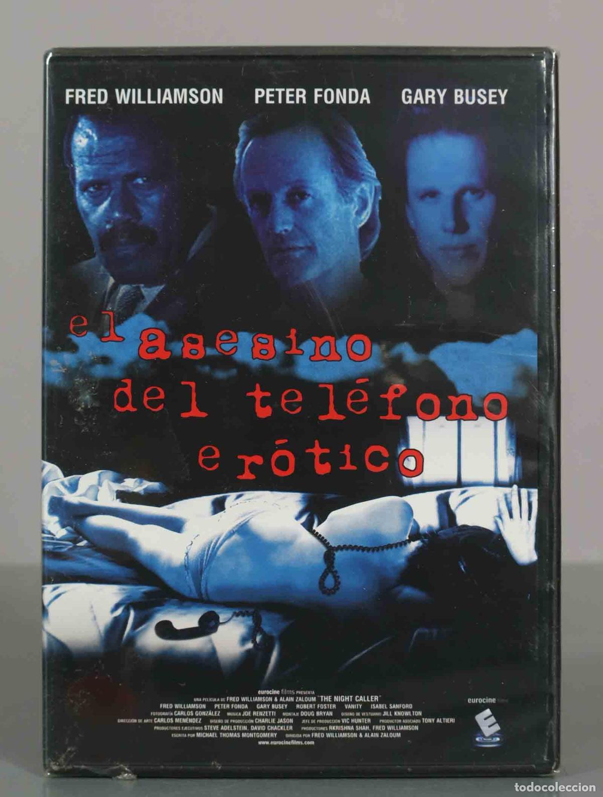 Kino: DVD. El asesino del tel&eacute;fono er&oacute;tico - Fred Williamson, Peter Fonda, Gary Busey PRECINTADO