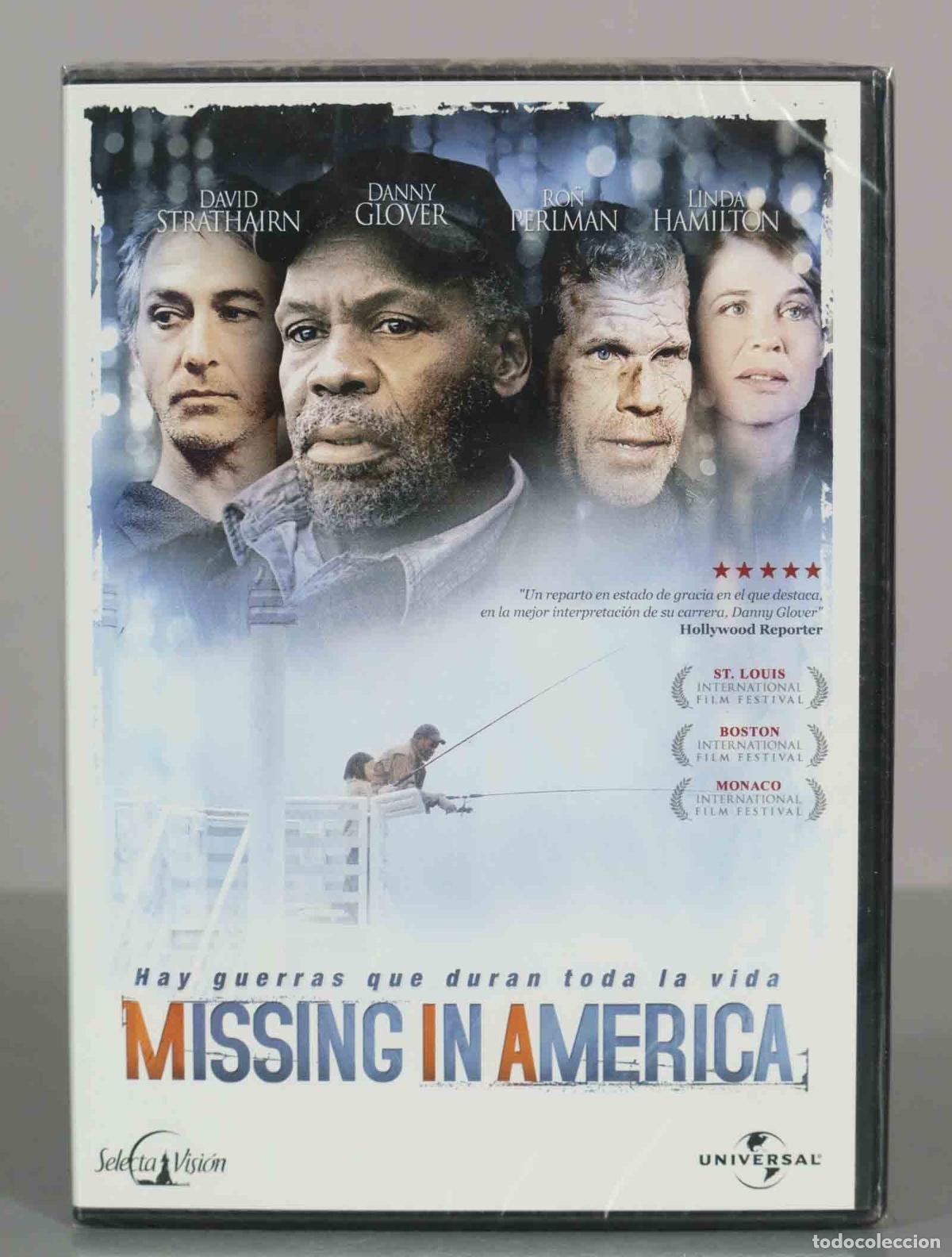 Cinema: DVD. Missing in America - Danny Glover, Ron Perlman, Linda Hamilton, David Strathairn PRECINTADO