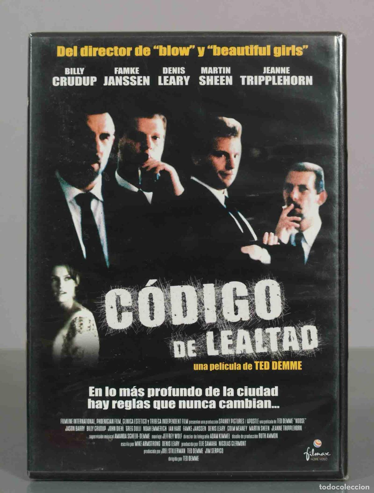 Cin&eacute;ma: DVD. C&oacute;digo de lealtad - Ted Demme, Billy Crudup, Famke Janssen, Denis Leary PRECINTADO