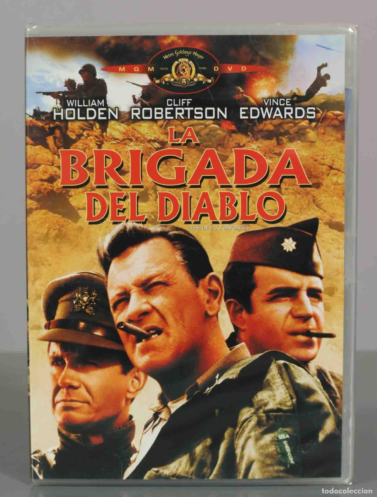 Cine: DVD. La brigada del diablo - William Holden, Cliff Robertson, Vince Edwards PRECINTADO
