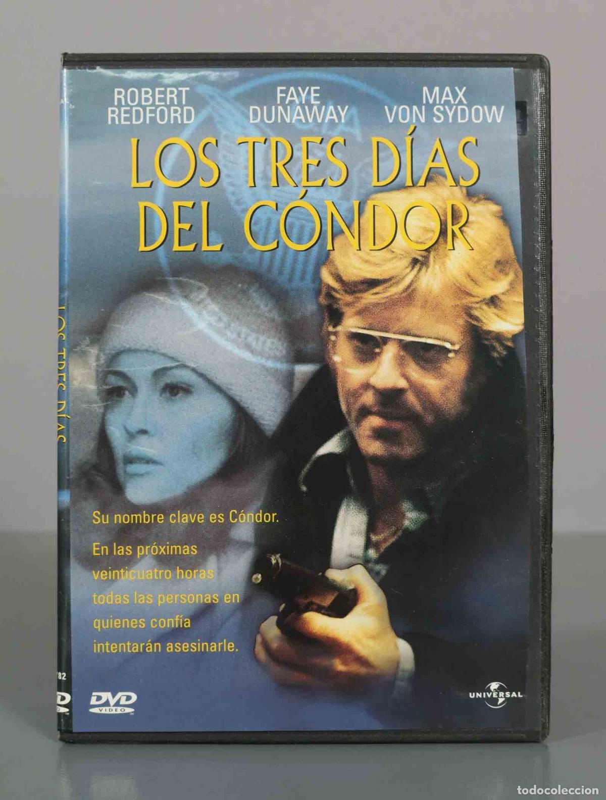 Cinema: DVD. Los Tres D&iacute;as del C&oacute;ndor - Robert Redford, Faye Dunaway, Max von Sydow
