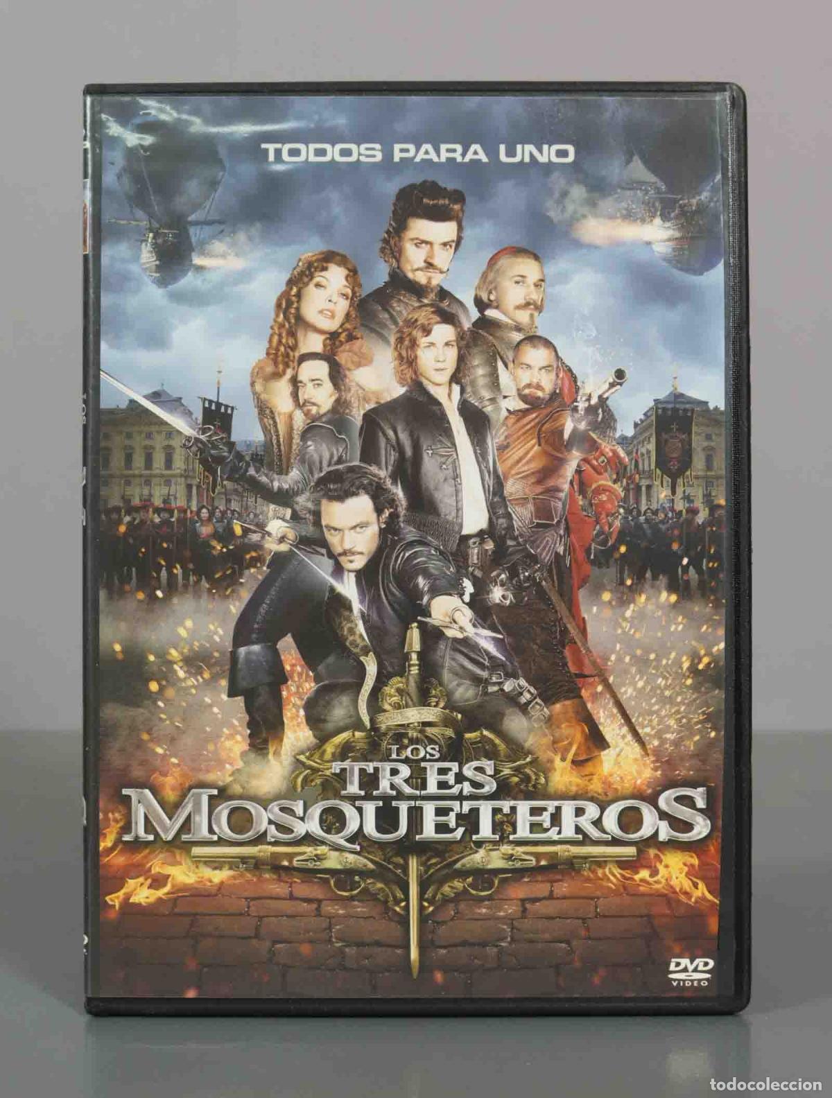 Cine: DVD. Los Tres Mosqueteros - Paul W.S. Anderson, Logan Lerman, Milla Jovovich, Orlando Bloom
