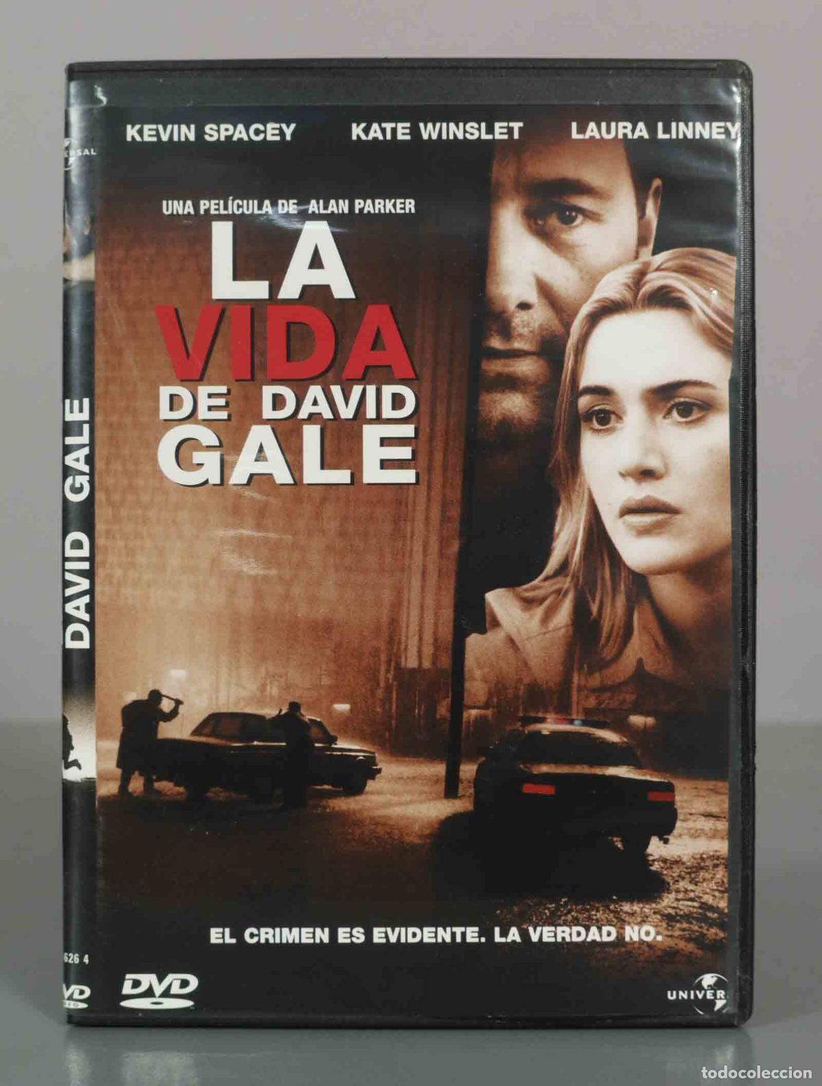 Cine: DVD. La Vida de David Gale - Alan Parker, Kevin Spacey, Kate Winslet, Laura Linney