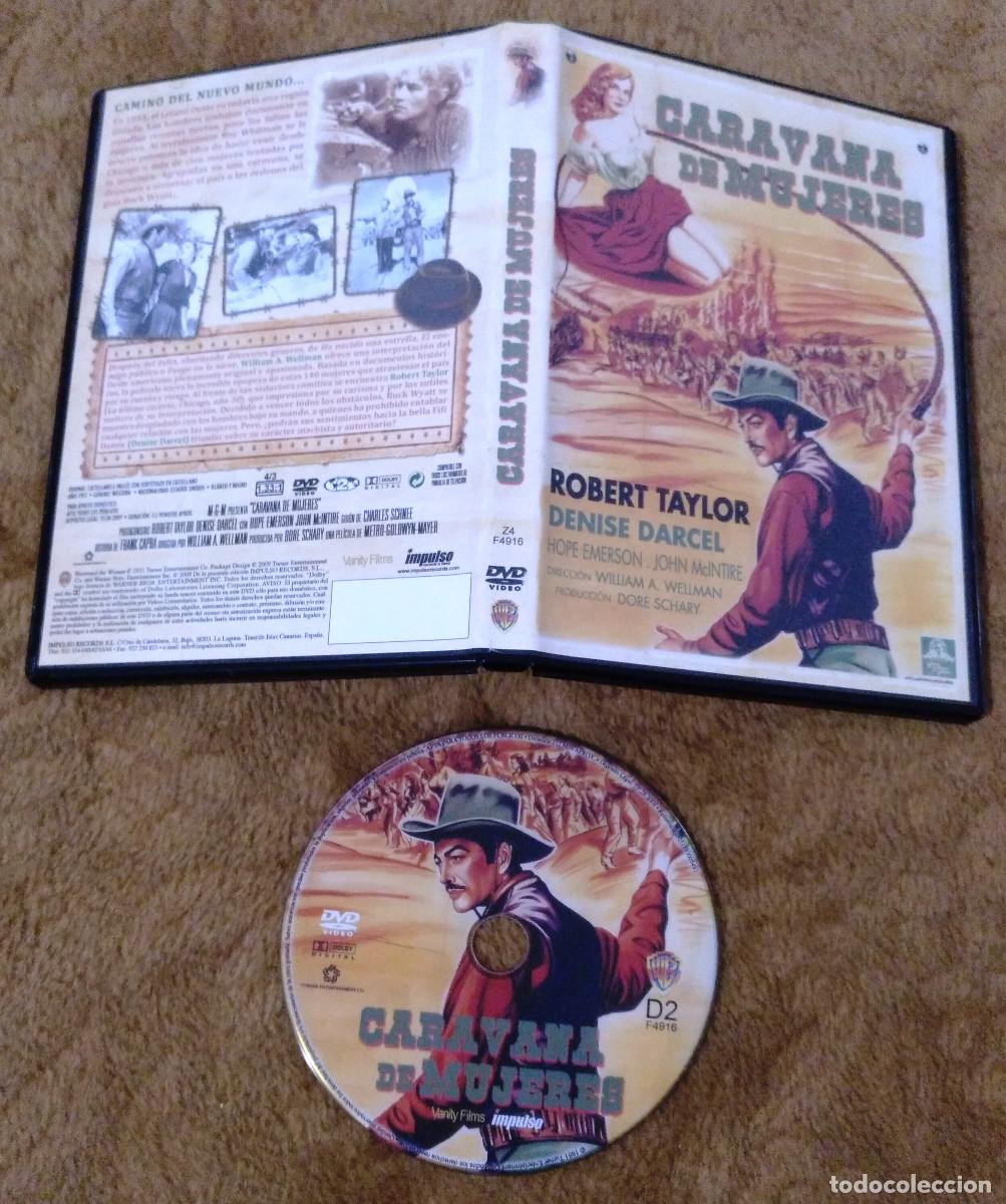 Cine: DVD CARAVANA DE MUJERES (Metro Goldwyn Mayer 1951) Robert Taylor.