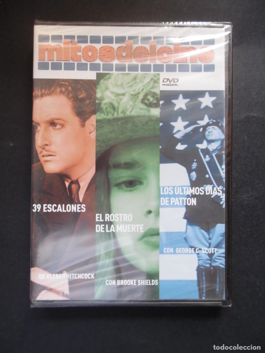 Cine: 39 escalones, Alfred Hitchcock + Rostro muerte, Alfred Sole + &Uacute;ltimos d&iacute;as Patton, Delbert Mann