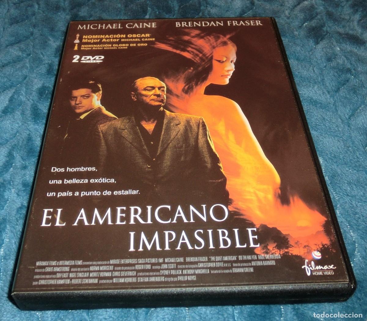 Cine: 2DVD&acute;S EL AMERICANO IMPASIBLE + FOLLETO (12PAG) (DE COLECCIONISTA - PERFECTO ESTADO)