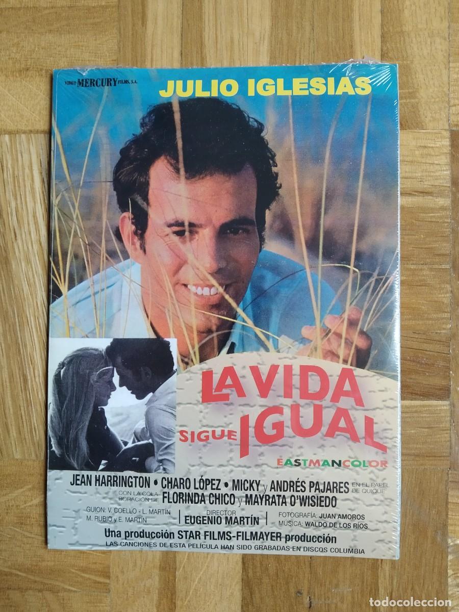 Cine: DVD LA VIDA SIGUE IGUAL JULIO IGLESIAS ANDRES PAJARES CHARO LOPEZ JEAN HARRINGTON PRECINTADO