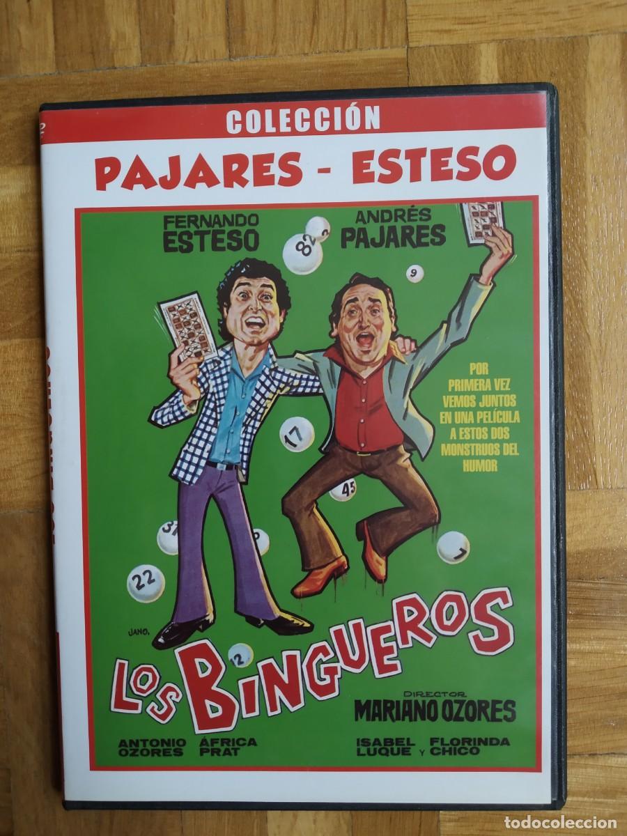 Cine: PELICULA DVD LOS BINGUEROS. FERNANDO ESTESO. ANDRES PAJARES. ANTONIO OZORES. AFRICA PRATT.