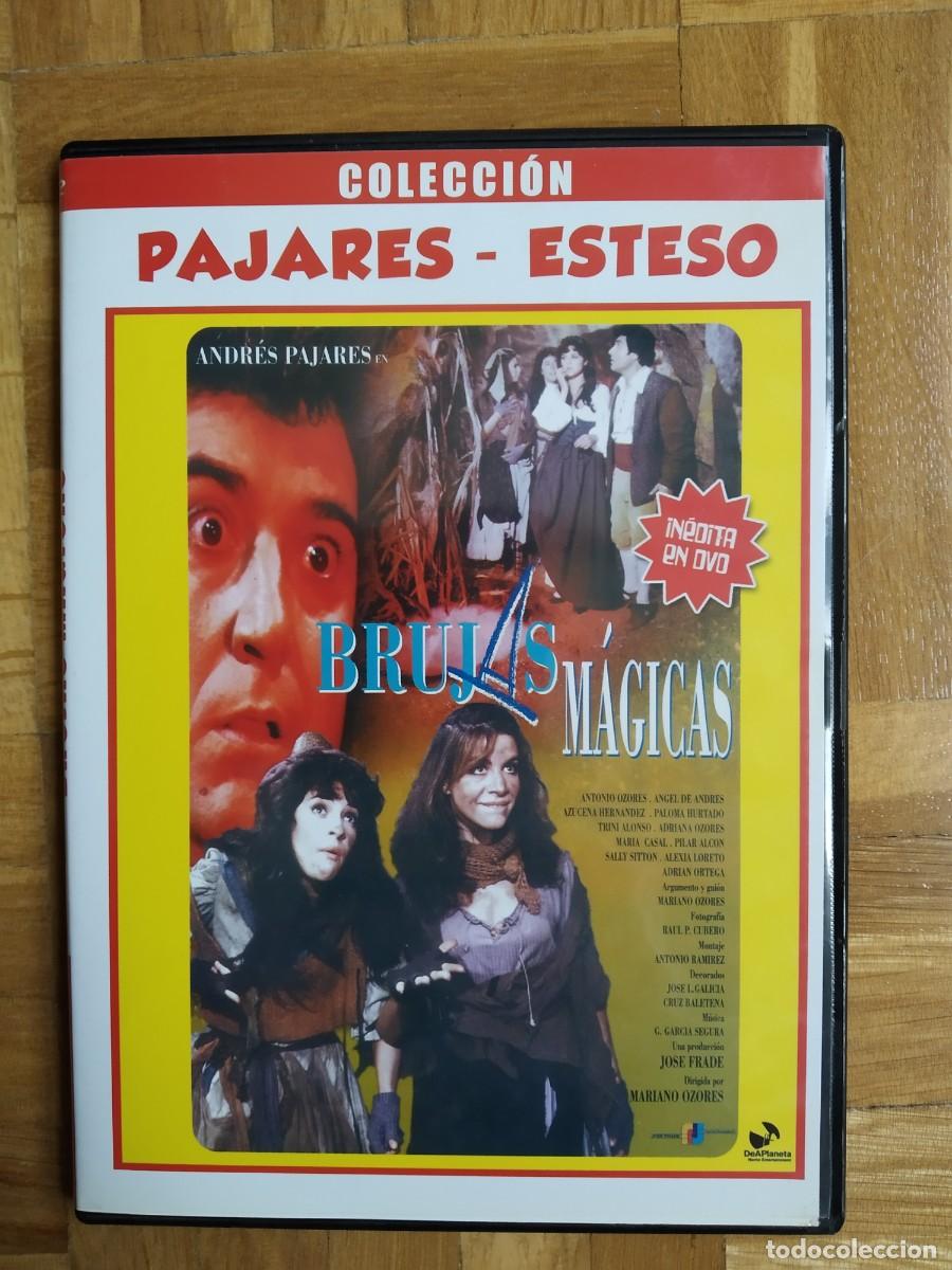 Cine: PELICULA DVD. BRUJAS MAGICAS. ANDRES PAJARES. ANTONIO OZORES. AZUCENA HERNANDEZ. MARIANO OZORES.