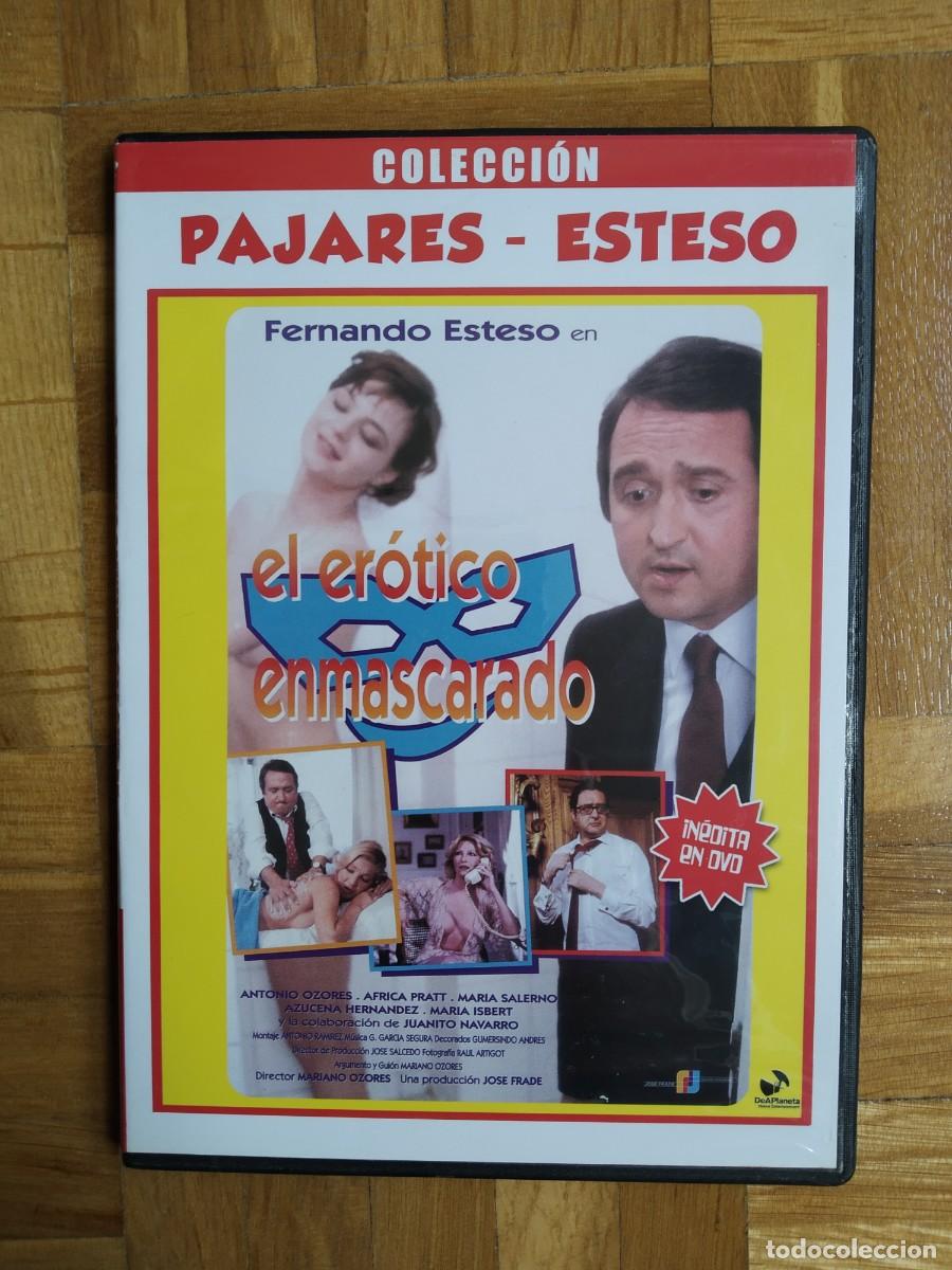 Cine: PELICULA DVD EL EROTICO ENMASCARADO. FERNANDO ESTESO. ANTONIO OZORES. AFRICA PRATT. MARIA SALERNO