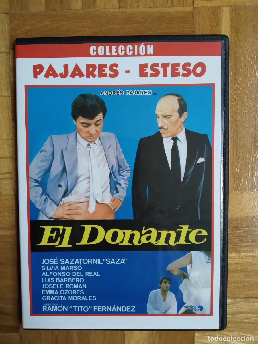 Cine: PELICULA DVD EL DONANTE ANDRES PAJARES JOSE SAZATORNIL ALFONSO DEL REAL EMMA OZORES TITO FERNANDEZ