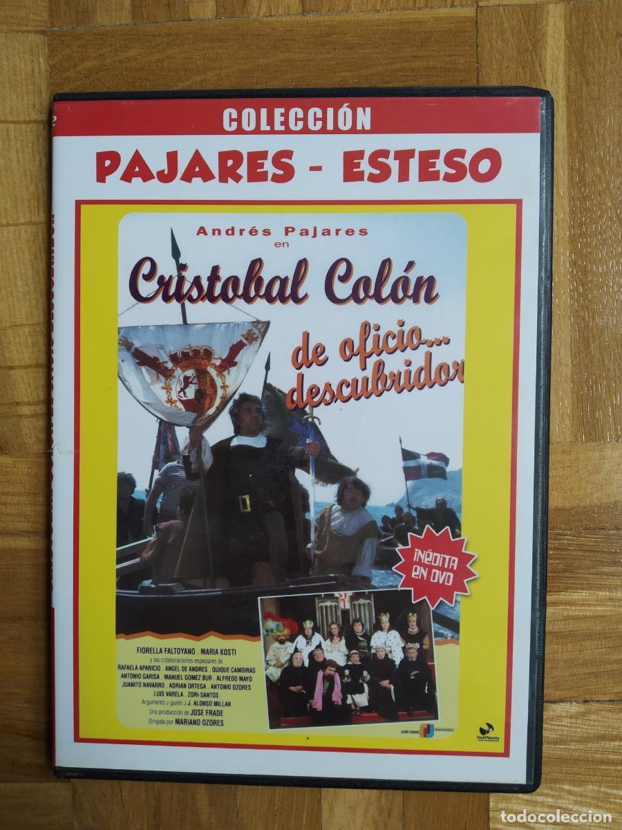 Cine: PELICULA DVD CRISTOBAL COLON DE OFICIO DESCUBRIDOR ANDRES PAJARES ANTONIO OZORES JUANITO NAVARRO