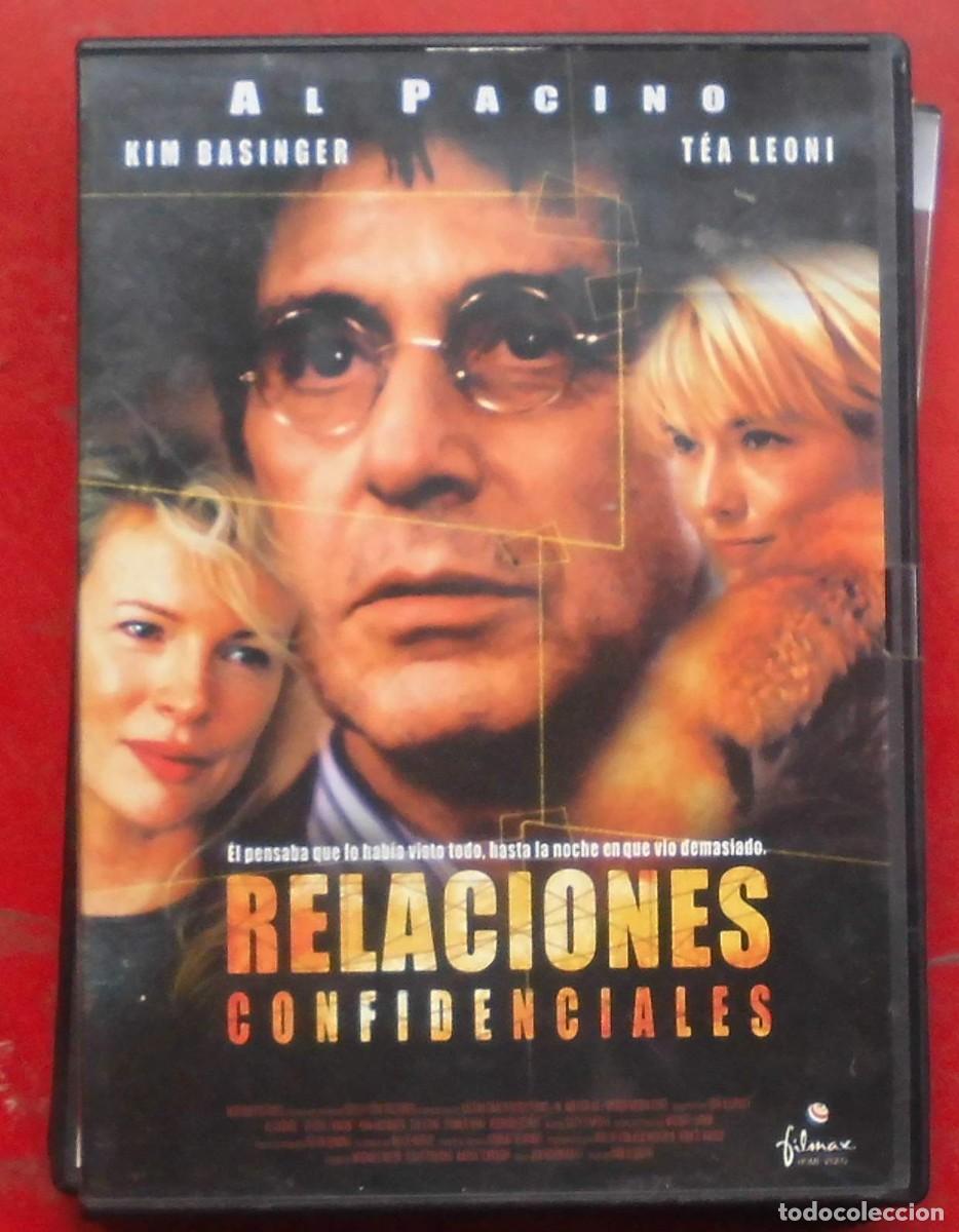 Cin&eacute;ma: RELACIONES CONFIDENCIALES. DVD EN BUEN ESTADO.