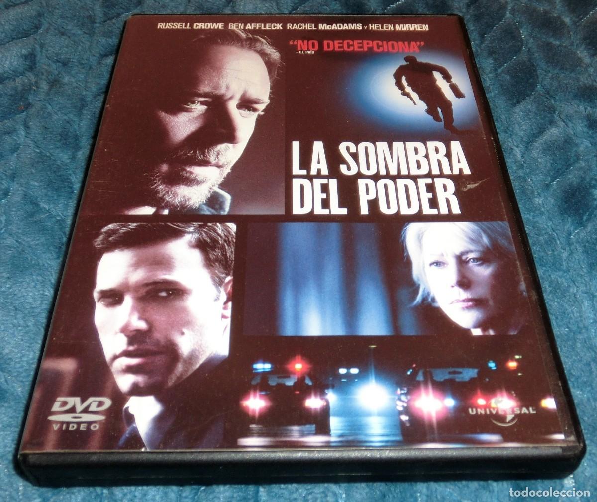 Cine: DVD LA SOMBRA DEL PODER - RUSELL CROWE (DE COLECCIONISTA - PERFECTO ESTADO - UN SOLO USO)