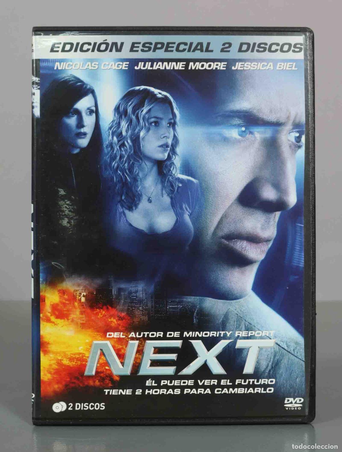 Cine: DVD. Next - Nicolas Cage, Julianne Moore, Jessica Biel