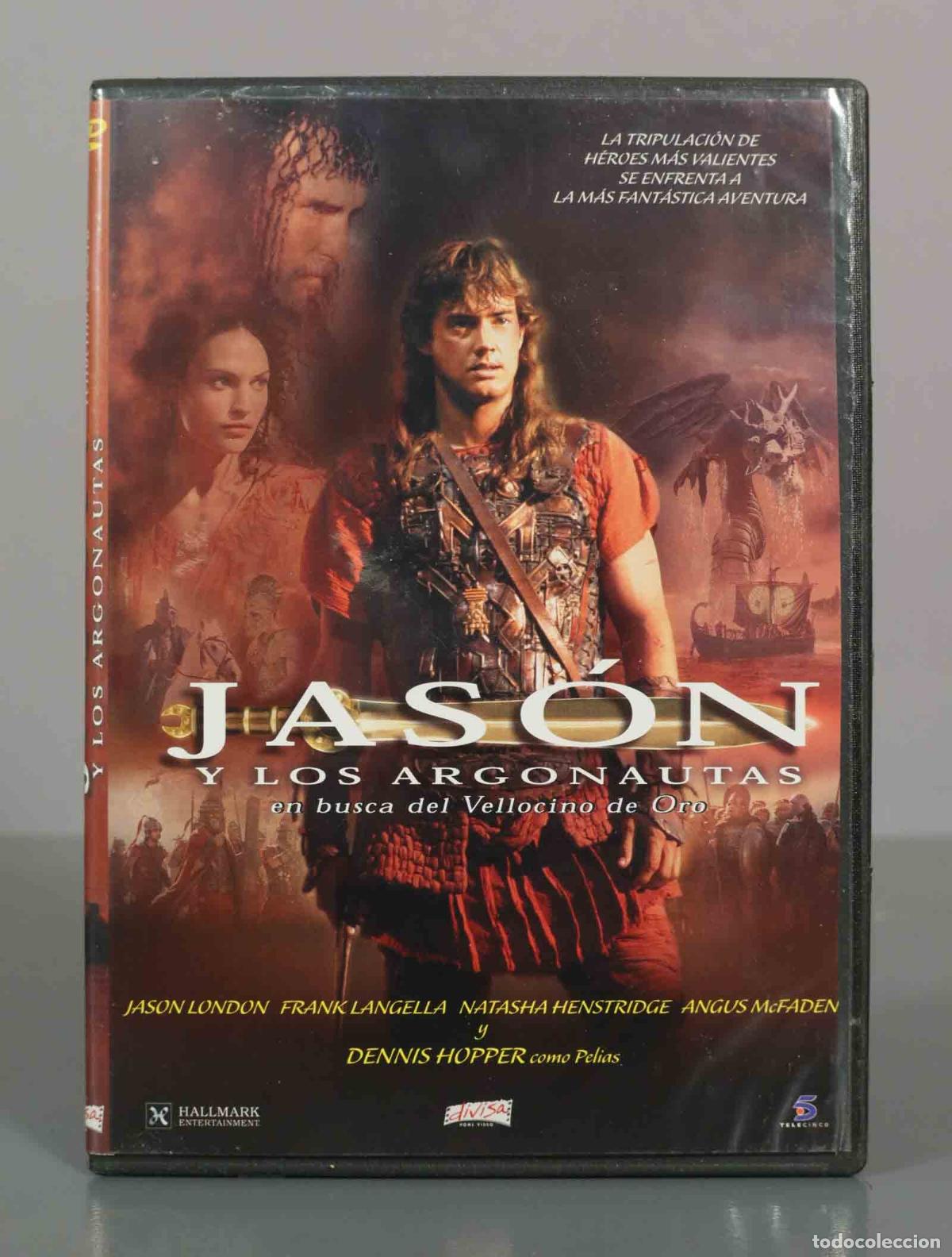 Cine: DVD. Jas&oacute;n y los Argonautas - Jason London, Frank Langella, Natasha Henstridge, Angus Macfadyen, Den