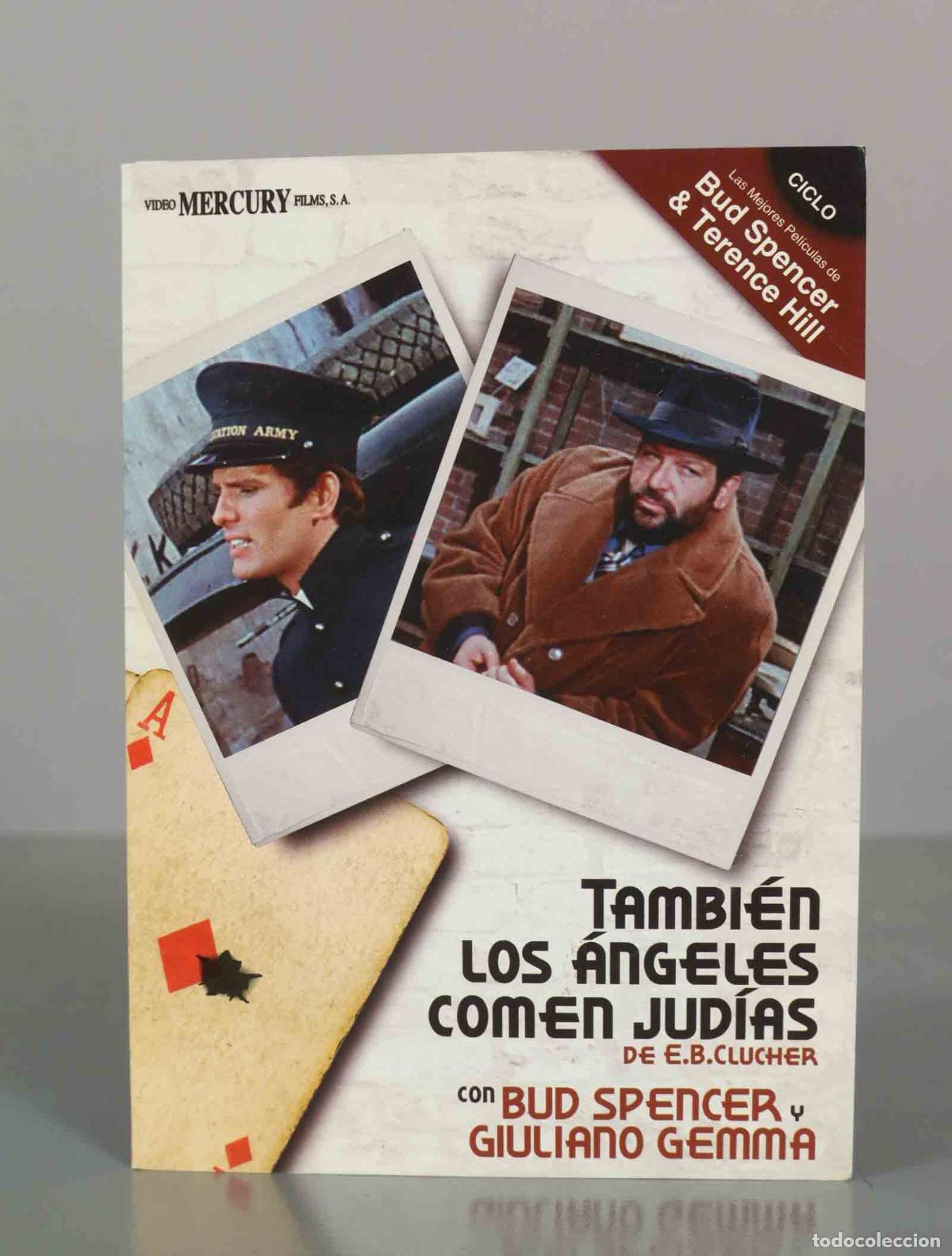 Cine: DVD. Tambi&eacute;n los &aacute;ngeles comen jud&iacute;as - Bud Spencer, Giuliano Gemma
