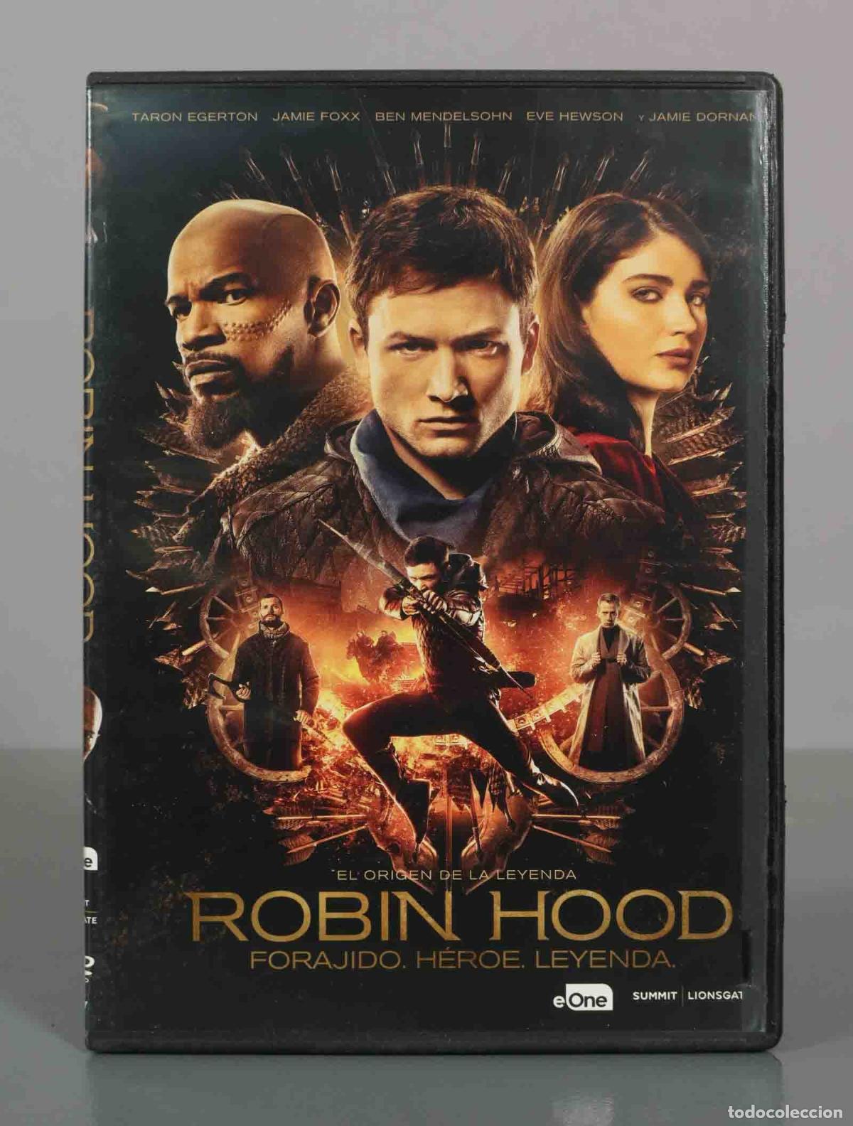 Cine: DVD. Robin Hood: Origins - Otto Bathurst, Taron Egerton, Jamie Foxx, Ben Mendelsohn, Eve Hewson, Jam