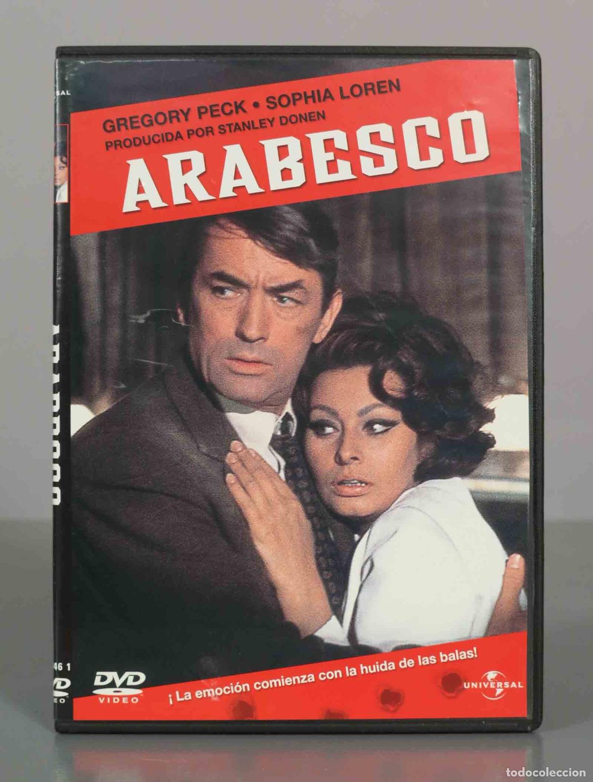 Cine: DVD. Arabesco - Stanley Donen, Gregory Peck, Sophia Loren