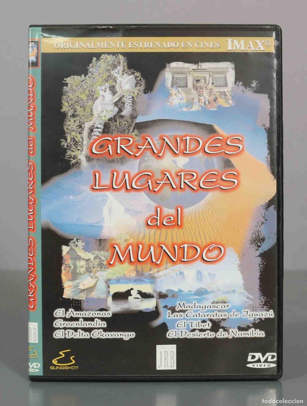 Cine: DVD. Grandes Lugares del Mundo - El Amazonas, Madagascar, El Delta del Okavango, Cataratas del Iguaz