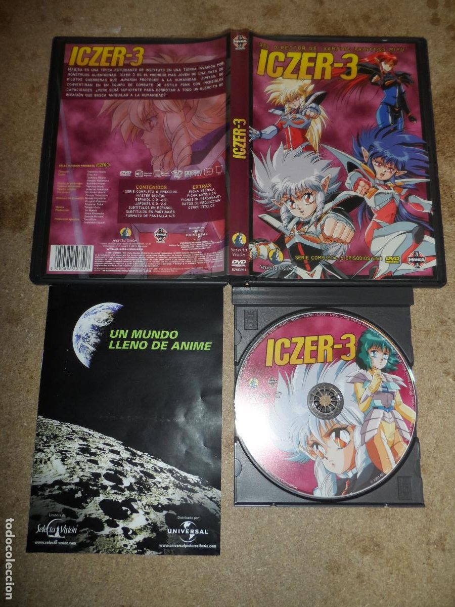 Kino: DVD - Iczer 3 (ANIME)