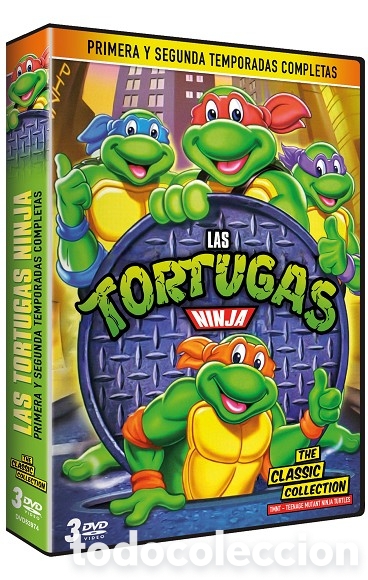 Cine: Las Tortugas Ninja - Temporadas 1 y 2 - DVD