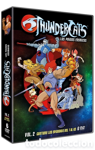 Cine: THUNDERCATS: LOS FELINOS C&Oacute;SMICOS Temporada 2 - DVD