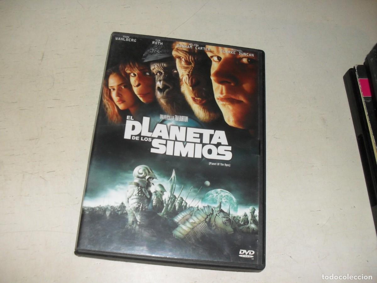Cinema: DVD EL PLANETA DE LOS SIMIOS,DE TIM BURTON,2007