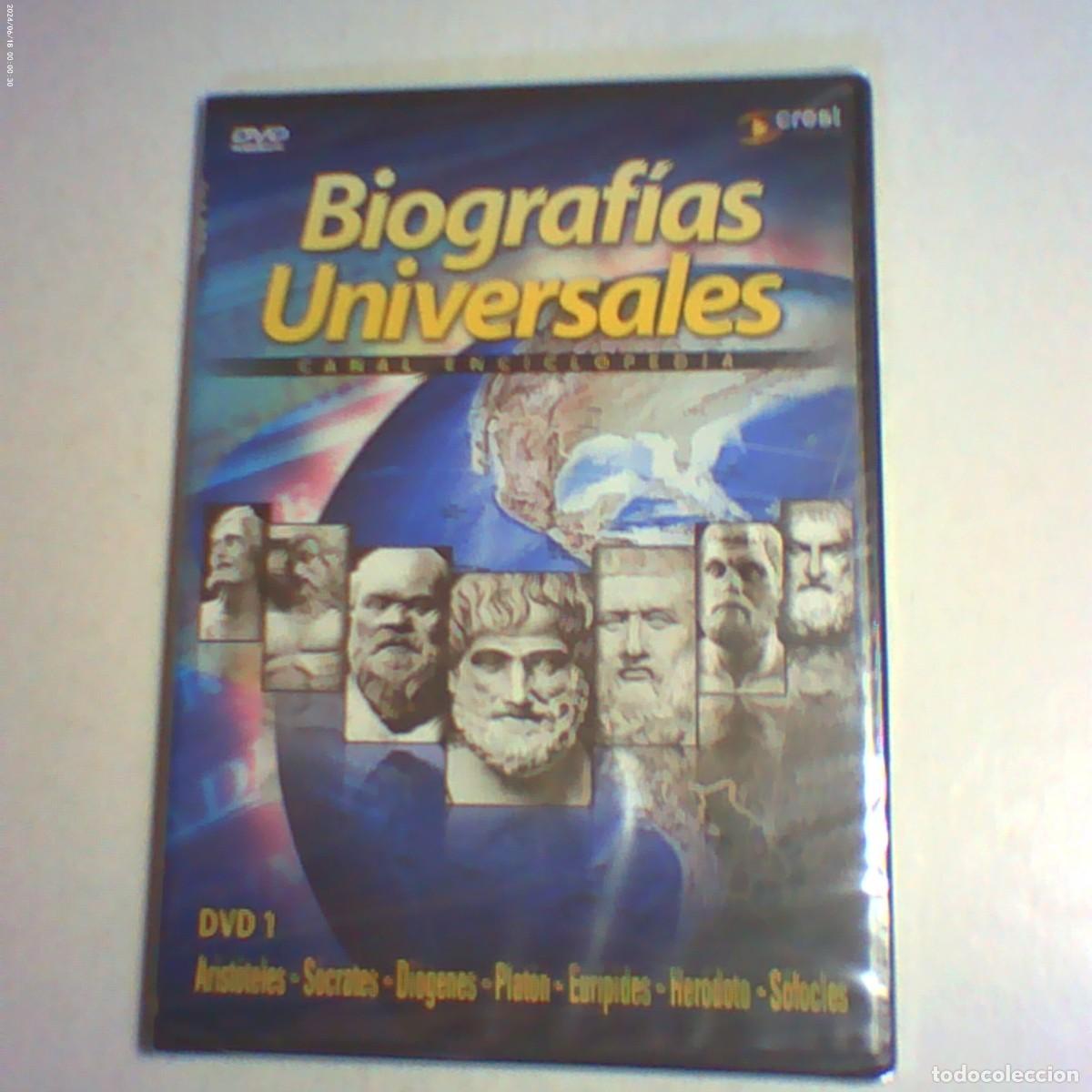 Cine: dvd biograf&iacute;as arist&oacute;teles. s&oacute;crates. di&oacute;genes. plat&oacute;n. eur&iacute;pides. herodoto. s&oacute;focles (precintado)
