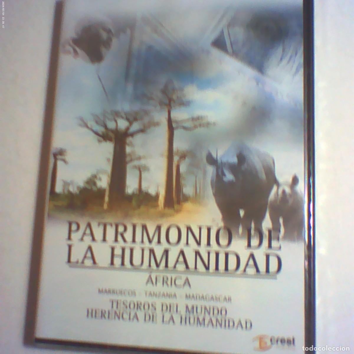 Cine: dvd patrimonio de la humanidad. &aacute;frica. marruecos. tanzania. madagascar. 60 min (precintado)