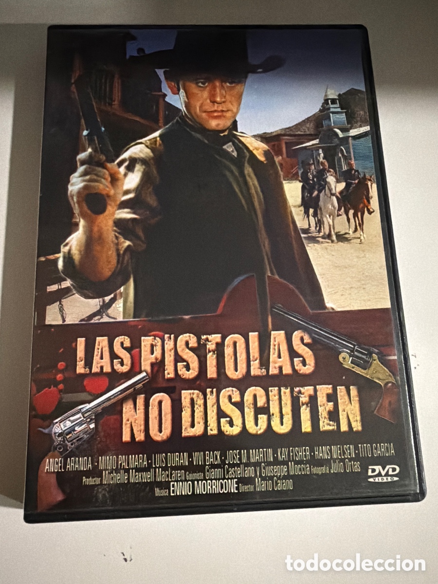 Cine: Las pistolas no discuten DVD SEMINUEVO