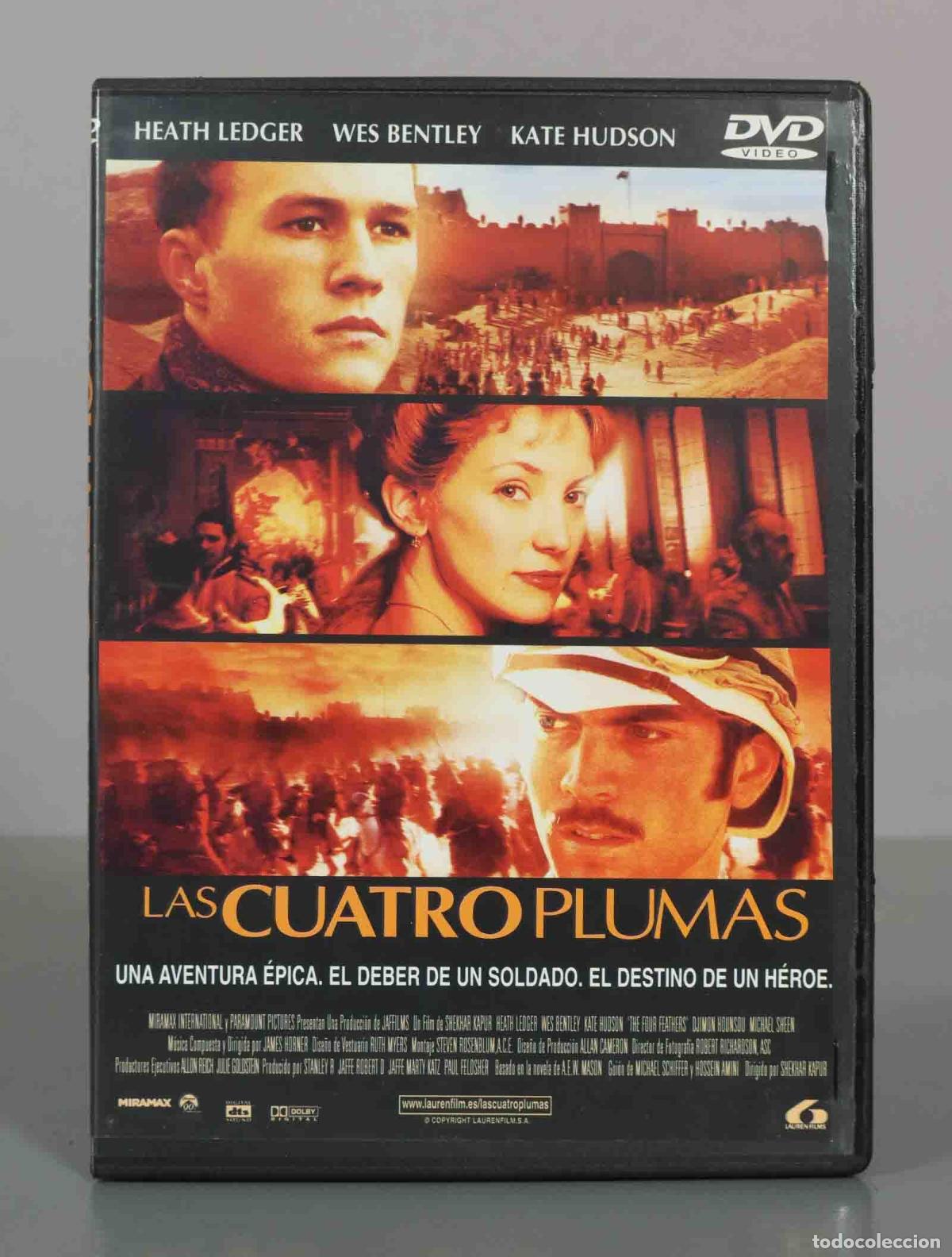 Cine: DVD. Las cuatro plumas - Shekhar Kapur, Heath Ledger, Wes Bentley, Kate Hudson