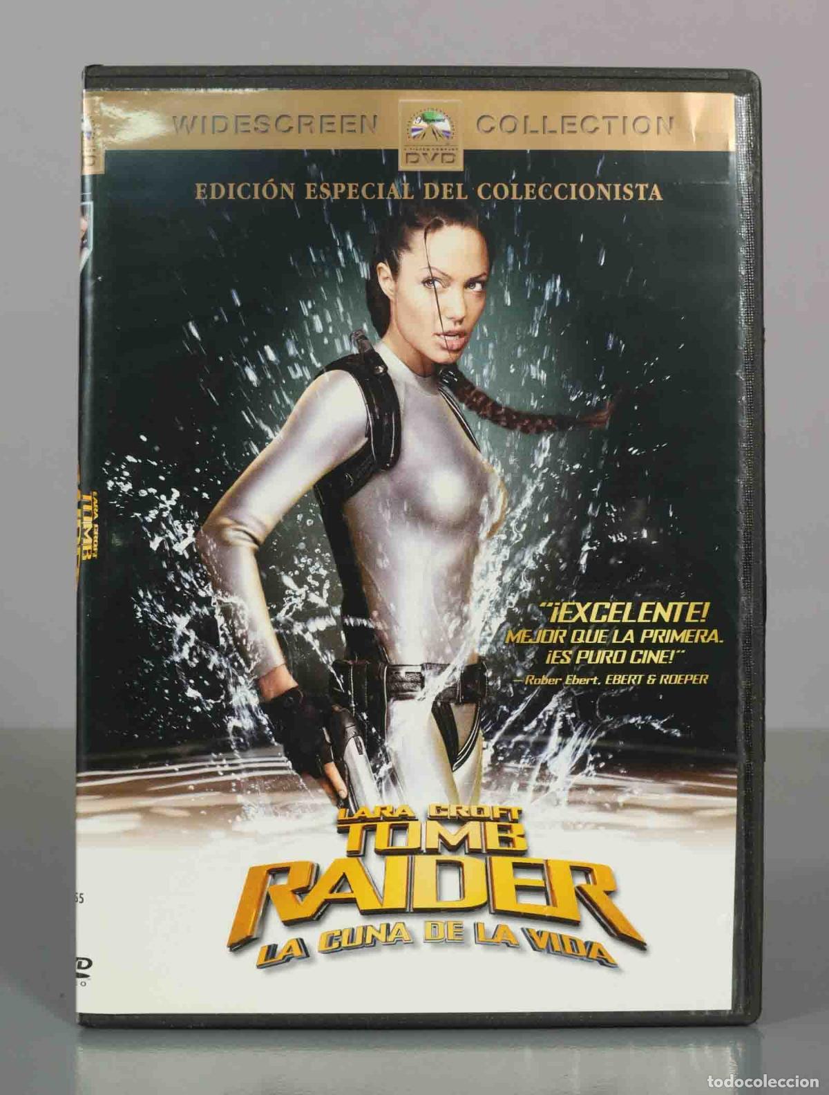 Cine: DVD. Lara Croft: Tomb Raider &ndash; La Cuna de la Vida - Edici&oacute;n Especial del Coleccionista - Angelina Jo