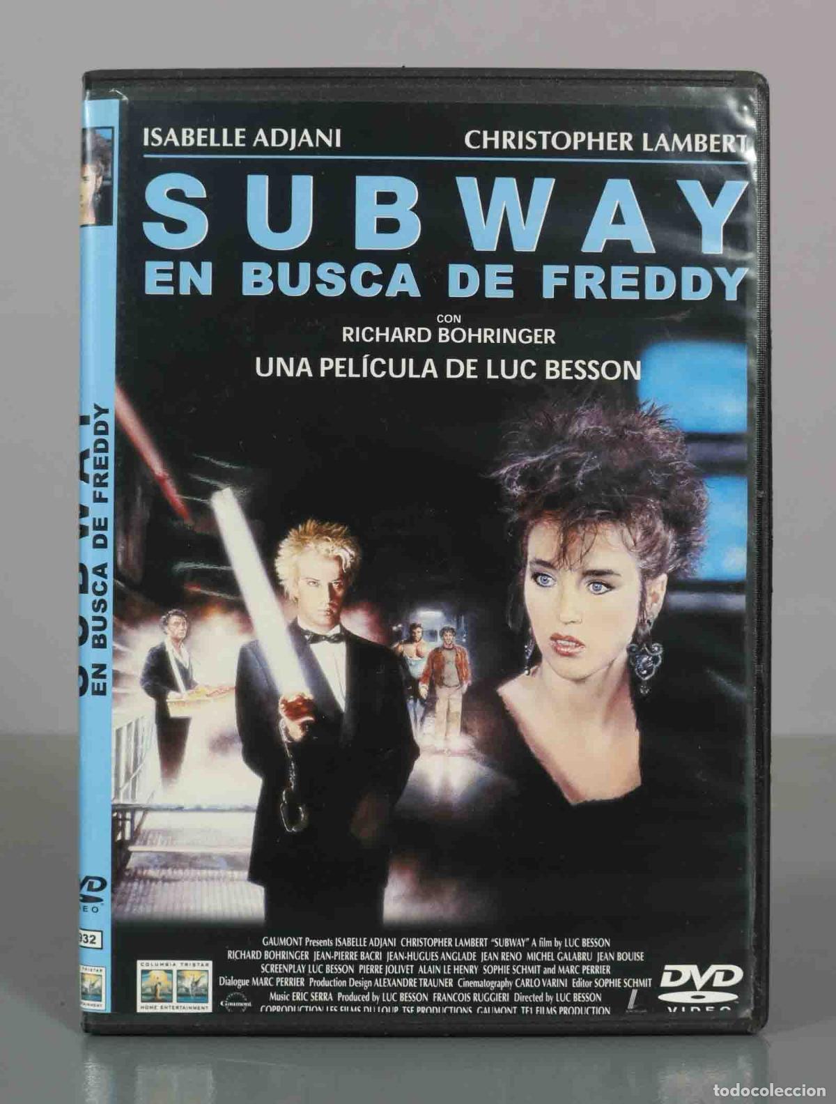 Cine: DVD. Subway: En busca de Freddy - Luc Besson, Isabelle Adjani, Christopher Lambert