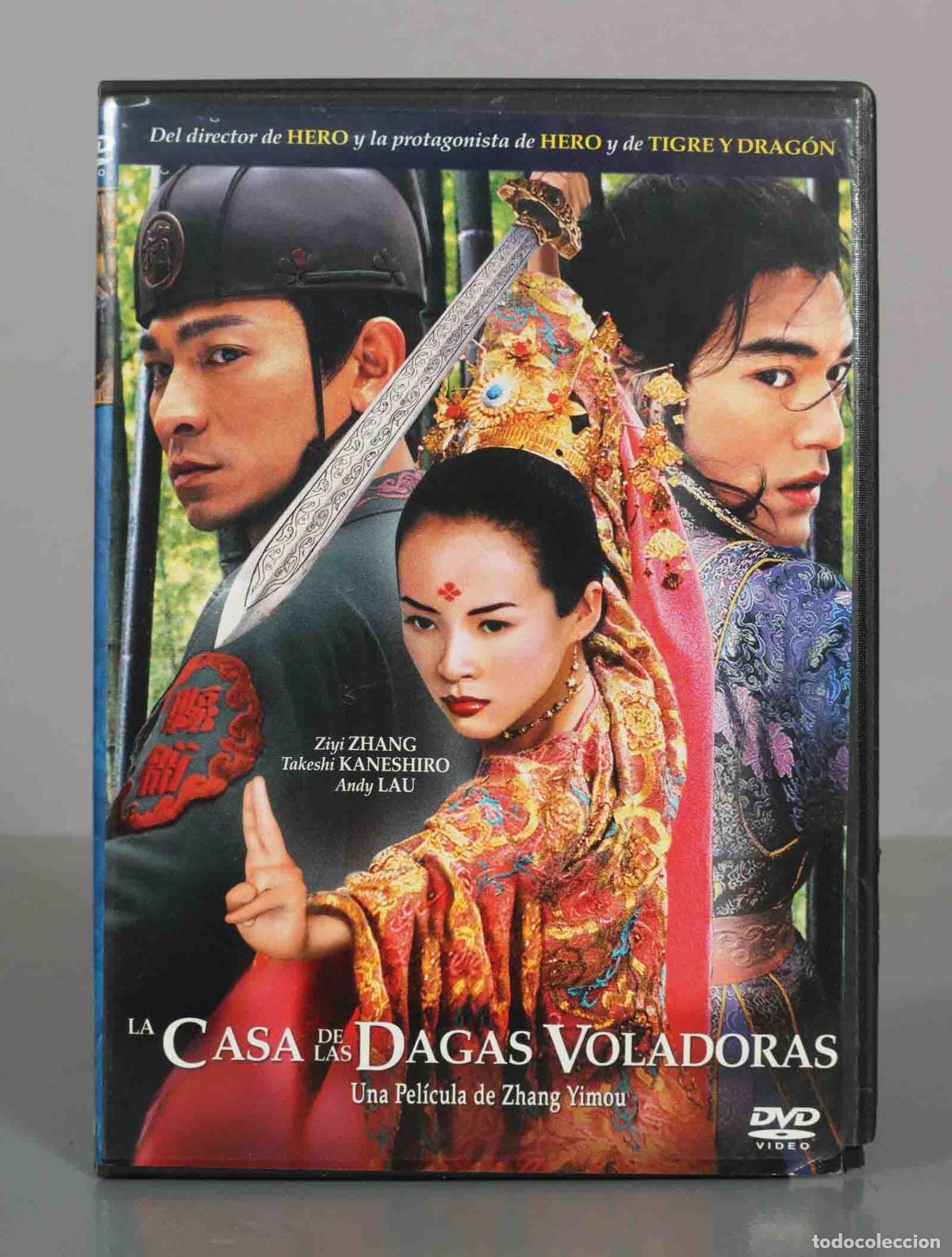 Cine: DVD. La Casa de las Dagas Voladoras - Zhang Yimou - Ziyi Zhang, Takeshi Kaneshiro, Andy Lau