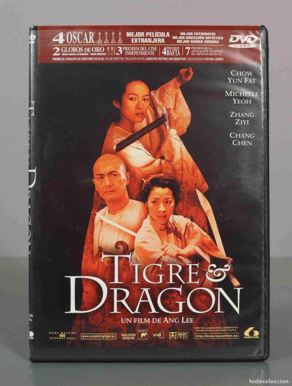 Cine: DVD. Tigre y Drag&oacute;n - Ang Lee, Chow Yun-Fat, Michelle Yeoh, Zhang Ziyi