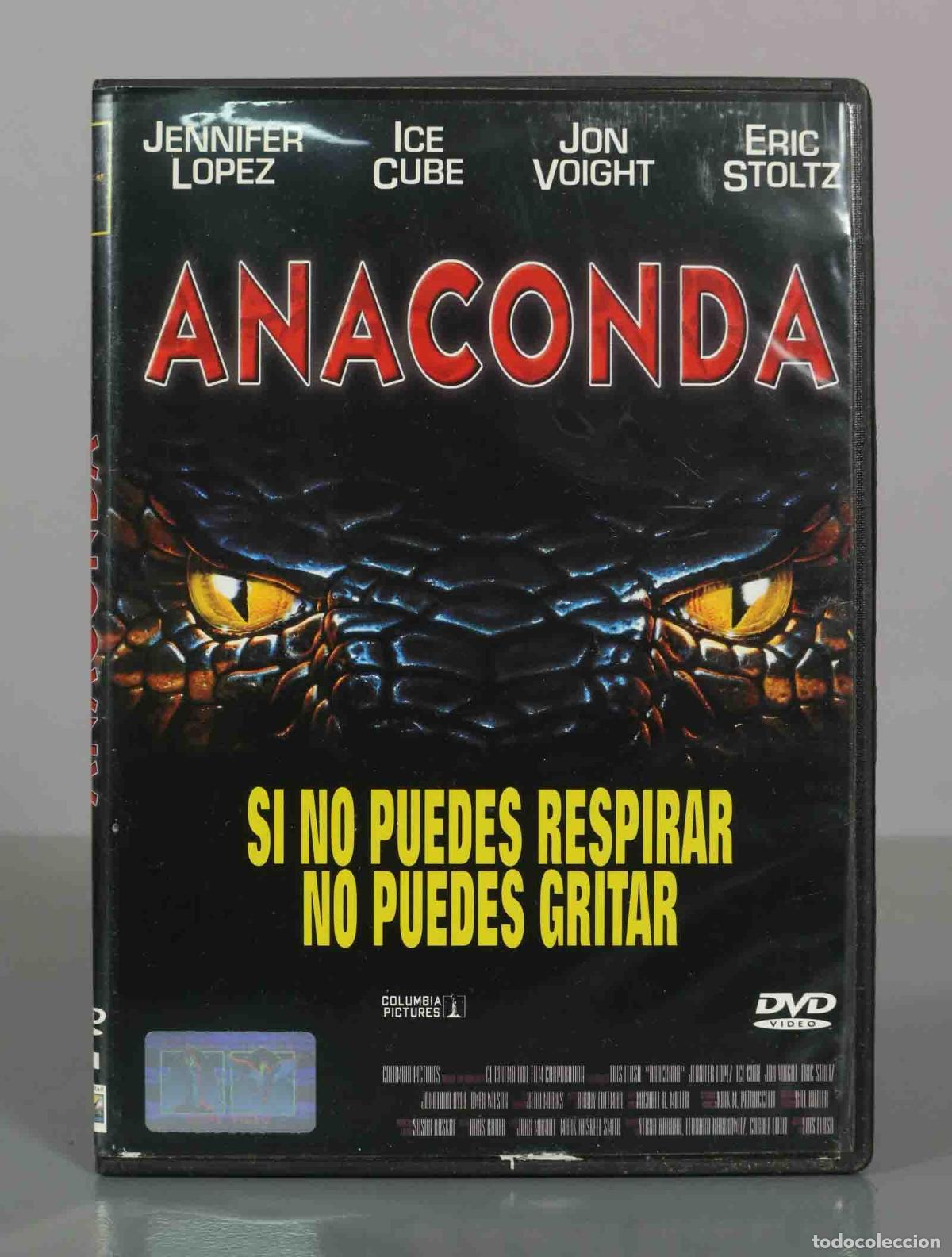 Cine: DVD. Anaconda - Jennifer Lopez, Ice Cube, Jon Voight, Eric Stoltz