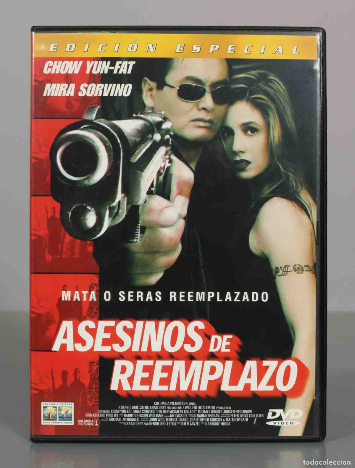 Cine: DVD. Asesinos de Reemplazo - Chow Yun-Fat, Mira Sorvino